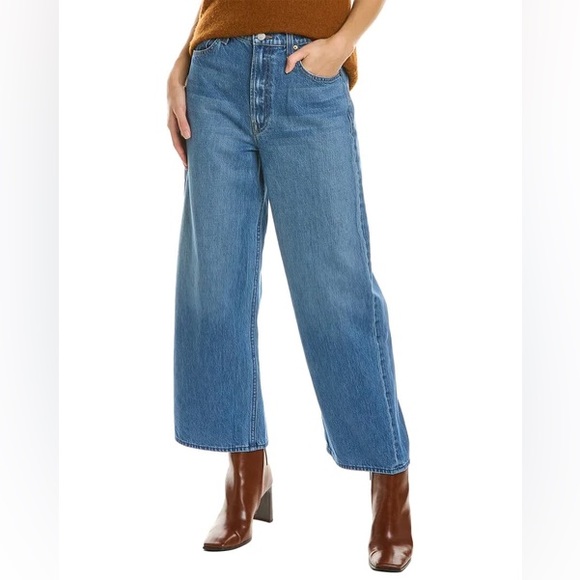 MOTHER SNACKS! The Fun Dip Ankle in Delicious Memories Wide Leg Crop 23 - Picture 15 of 16